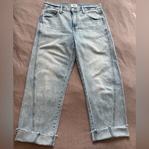 Pistola Kacey Mid Rise Cuffed Straight Jean Berkeley